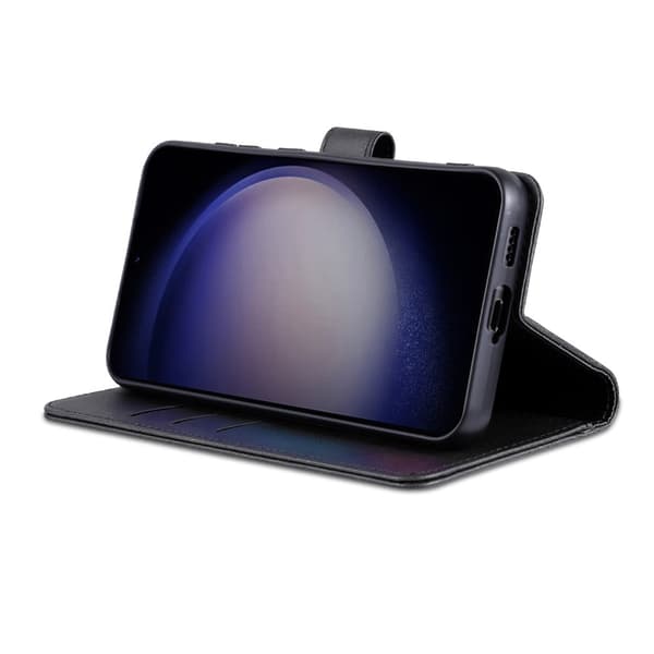 AZNS Til Samsung Galaxy S24 FE Etui Telefonpung - Sort Black