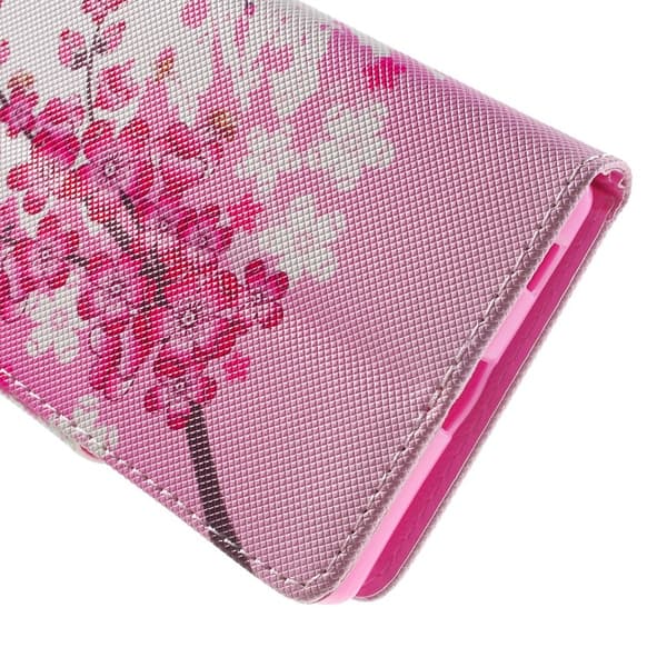 Sony Xperia Z5 Plum Blossom Lommebok - deksel Black