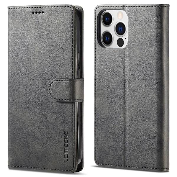 LC.IMEEKE Lompakkokotelo iPhone 15 Pro Max - Musta Black
