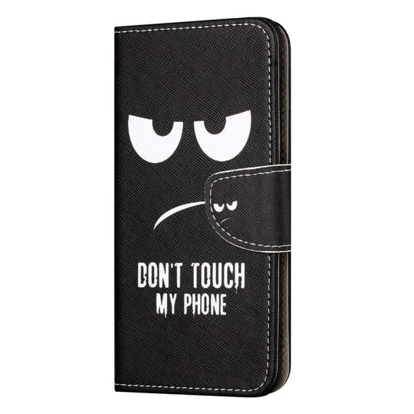 Til iPhone 15 Pro Wallet Stand Case Telefoncover - Rør ikke ved Green
