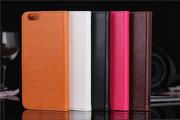 Iphone 6/6s 4.7" Lommebok - cover/cover Lær Brown