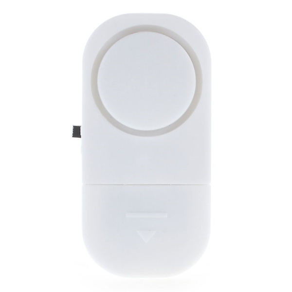 Dørvakt / Innbruddsalarm enkel magnetalarm for dører & vinduer White