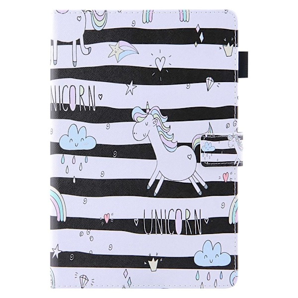 Til iPad 10.9 (2022) Tabletetui Cover Foldbart stativ - Hest White