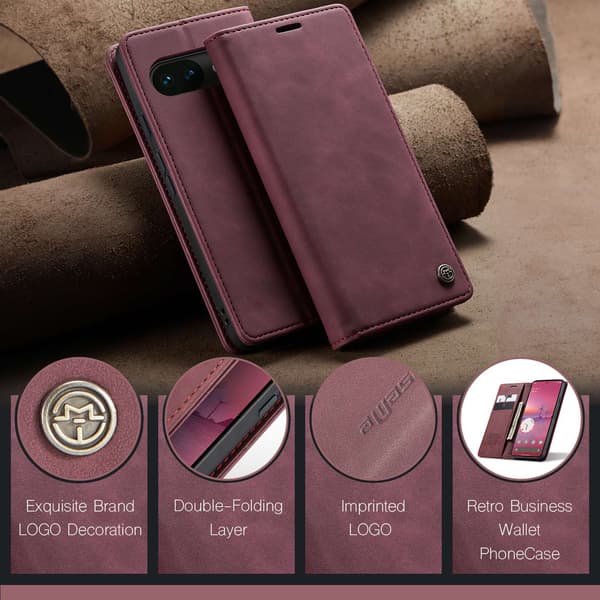 CASEME Google Pixel 10A Kotelo Teline Puhelinkotelo Red