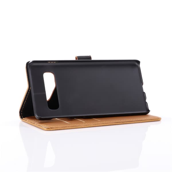 Samsung Galaxy S10+ Retro Lommebok - cover - Brun Brown