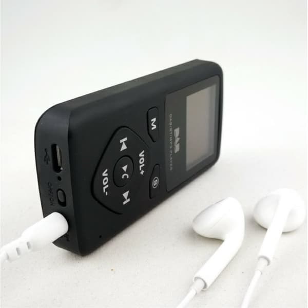 DAB Bluetooth Digital MP3 - afspiller understøtter FM - radio TF - kort White