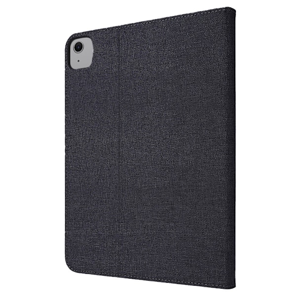 Til iPad Air 13 (2024) Tabletetui Dækstofstruktur - Sort Black