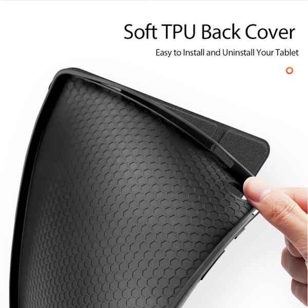 DUX DUCIS Tri-fold Stand Samsung Galaxy Tab A9+ Black