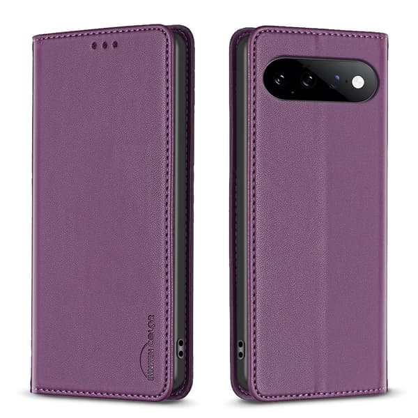 BINFEN COLOR Telefoncover med kortlommer til Google Pixel 11 og Google Pixel 11 Pro Purple