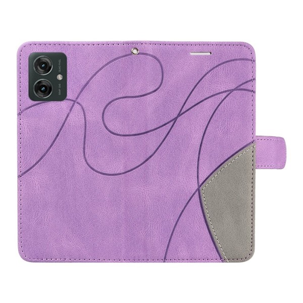 KT Lommebok-deksel til Motorola Moto G55 Purple