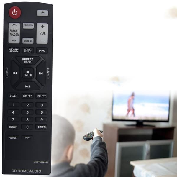 Fjernkontroll Erstatning AKB73656402 for LG hjemmekino forsterker Black
