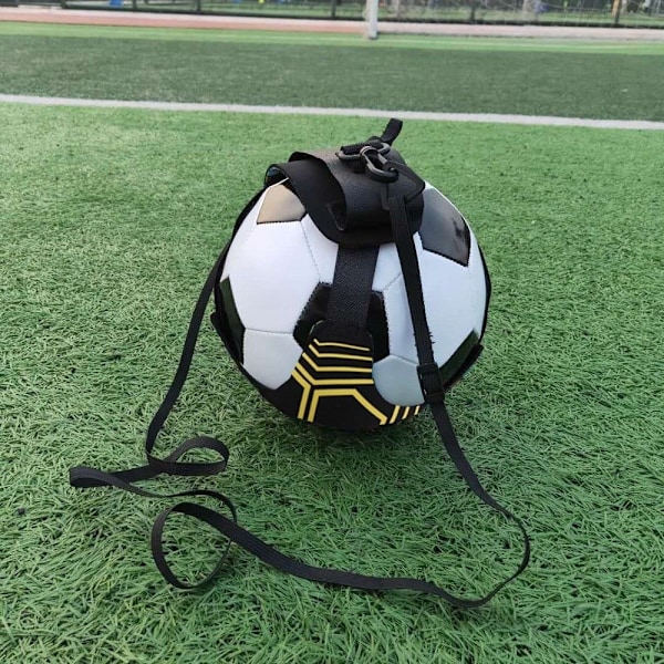 Train Soccer Kicks Trixa til fodbold med justerbart bælte Black