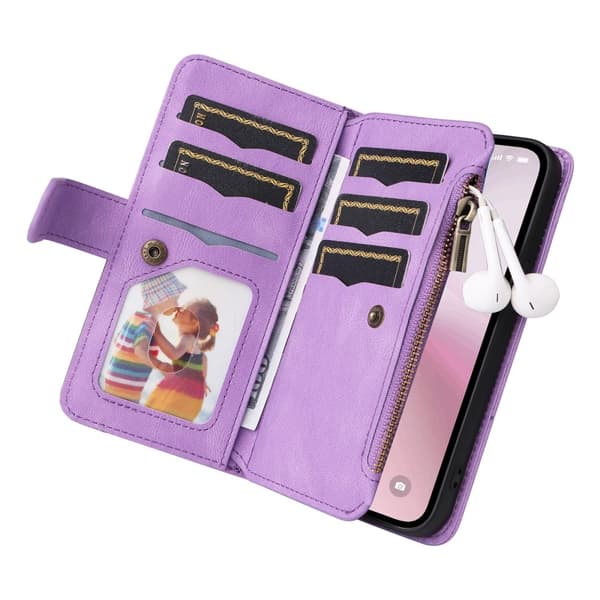 KS Lommebok-deksel til iPhone 17e / 16e Purple