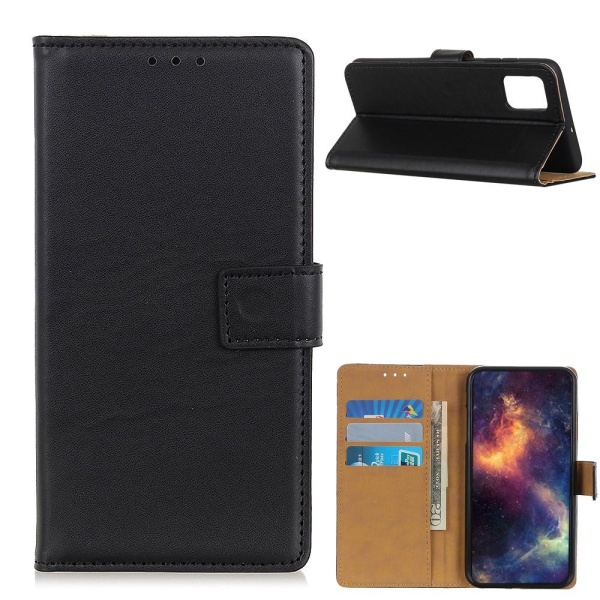 OnePlus 9 Wallet Stand Protective Phone Case - Black Black
