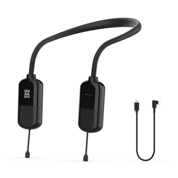 AMVR til Pico 4 Meta Oculus Quest 2 Quest Pro Quest 3 8000mAh Powerbank Black