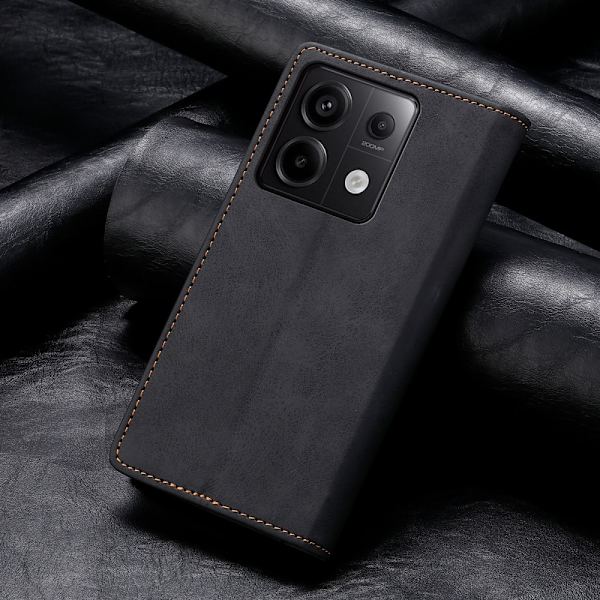 DF - 05 Xiaomi Redmi Note 13 Pro 5G Case Shell Mustalle Black