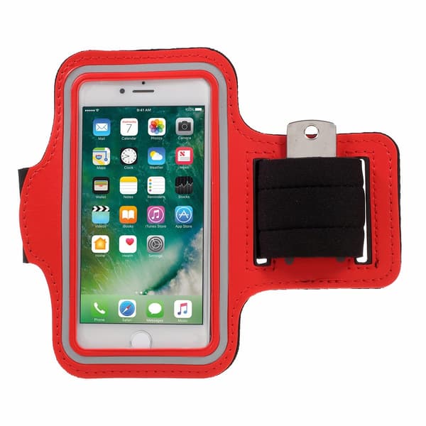 Sportarmband - iPhone 6/7/8/SE 2020 - Punainen Red