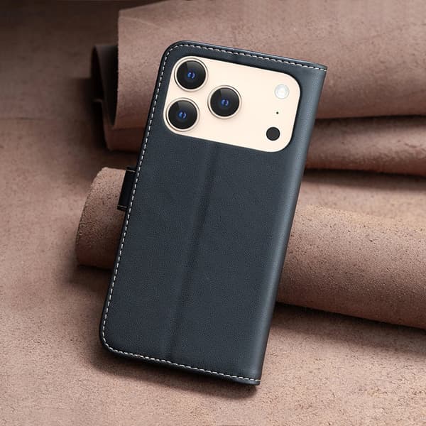 iPhone 17 Pro Lompakkokotelo Black