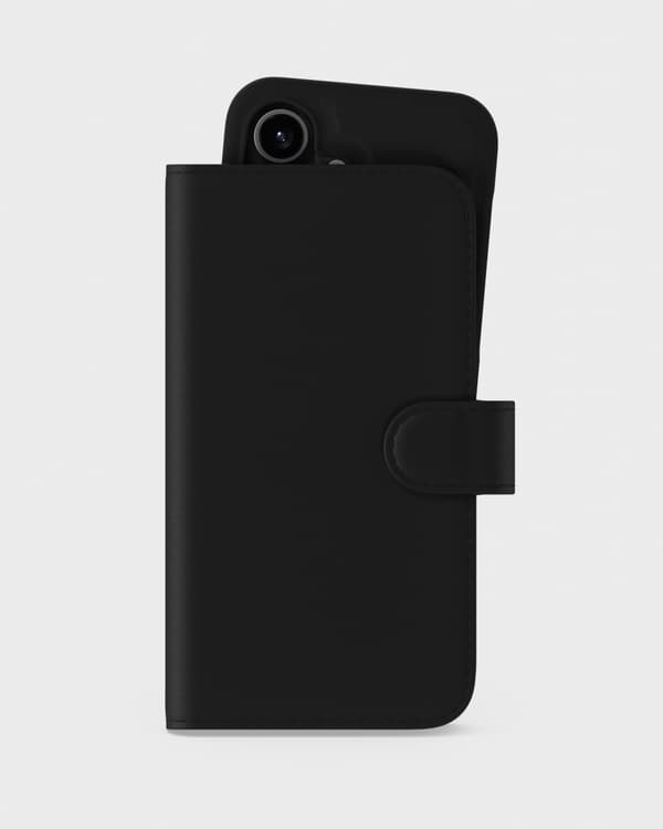 Pung etui HOLDIT Magnet etui MagSafe Plus Cover til iPhone 17 Black