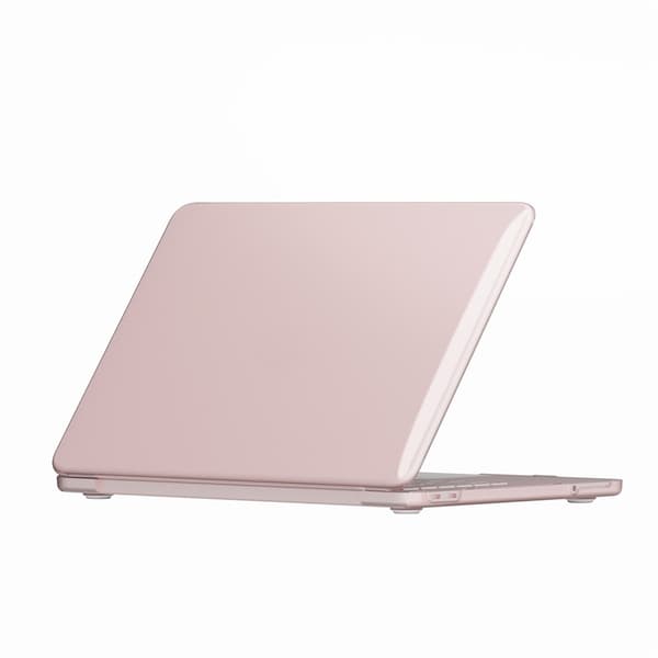 Krystallklart Laptopdeksel til MacBook Neo 13 tommer (2026) Pink