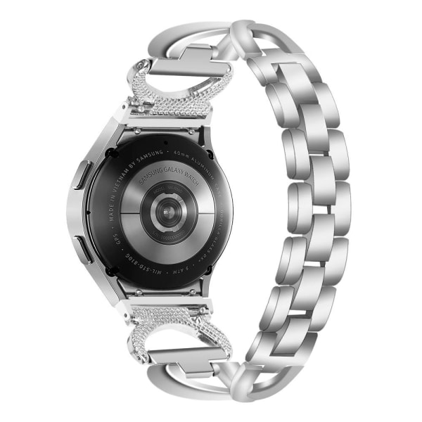 Klockarmband för Samsung Galaxy Watch6 / 5 / 4 40 43 44 47 mm Silver