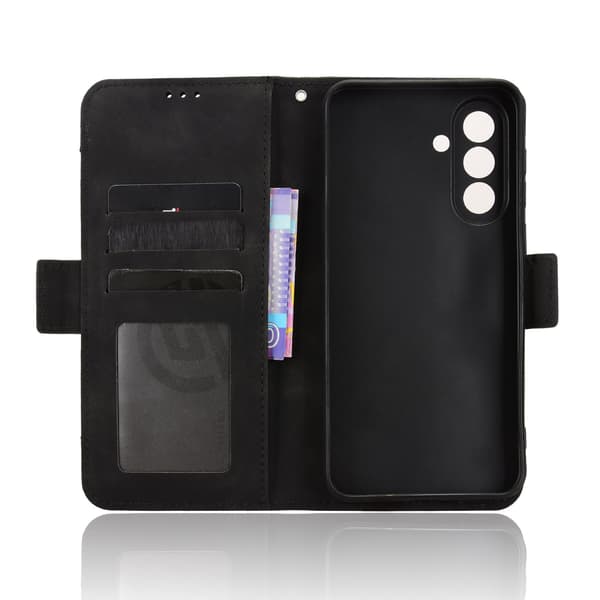 Samsung Galaxy A37 5G MTK puhelinlompakkokotelo Black