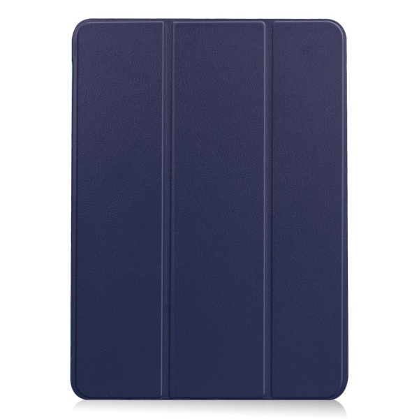 Til iPad Air 11 (2024) Etui Tre-fold Stativ Tablet Cover - MørkBlå Dark blue