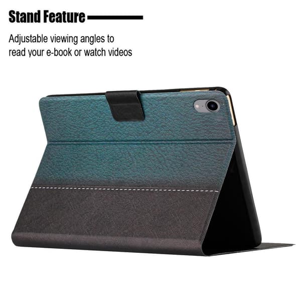 Tablettdeksel med stativ for iPad 10.9 (2022) Gen 10 - Greem Green