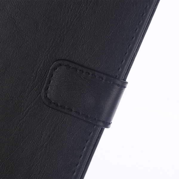 Crazy Horse Lompakkokotelo Samsung Galaxy A3 SM-A310F (2016) - musta Black