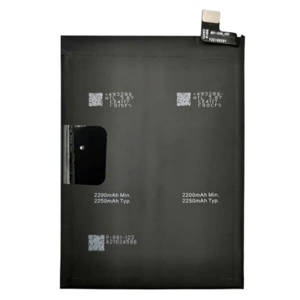 Batteri for OnePlus Nord 2 5G 7.74V 4400mAh BLP861 Black