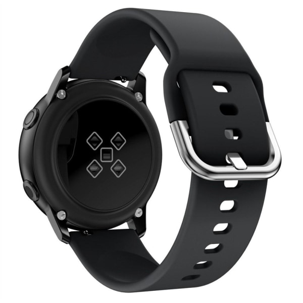 Armbåndstropp til Samsung Galaxy Watch Active Active2 20MM - Svart Black