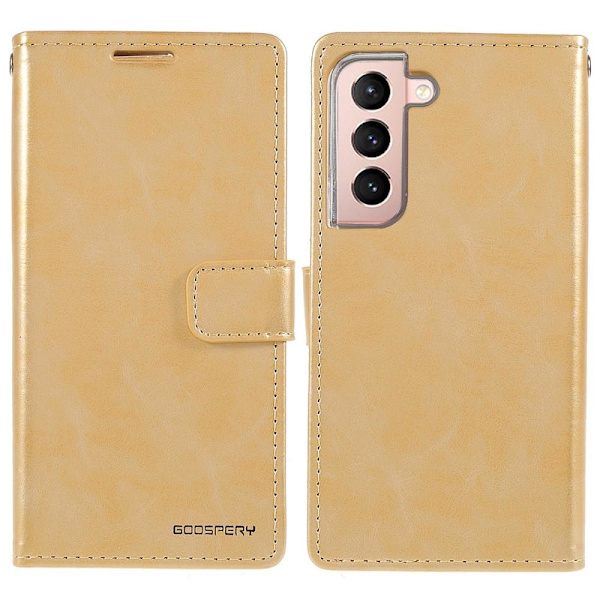 MERCURY GOOSPERY Blå Måne Samsung Galaxy S22 - Gull Gold
