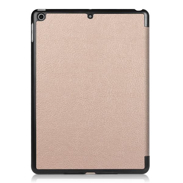 iPad 9.7" (2017/ 2018) Slim Fit Trifoldbart deksel - Rose Gull Gold