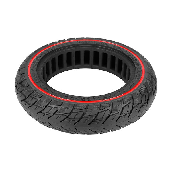 För Scooter Xiaomi 4 Pro 10" 60 / 70-7.0 offroad solid däck Svart