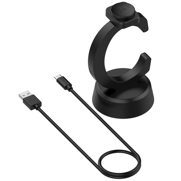 Oplader dock til A Watch Magnetisk oplader Opladningsstander Opladningsdock Black