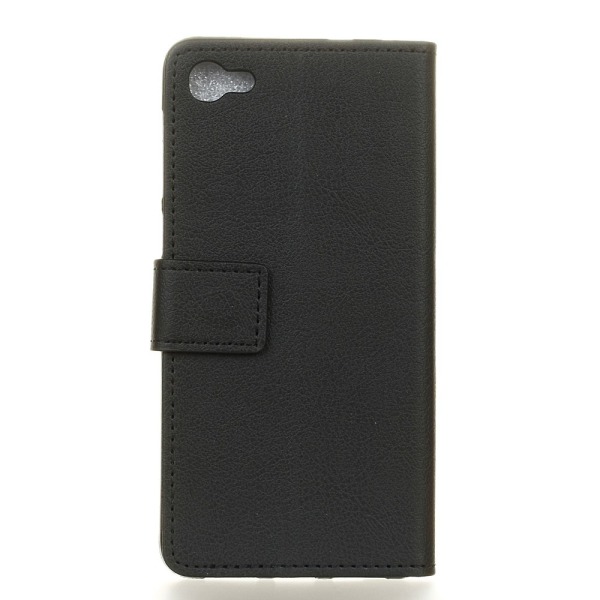 Wallet Stand Case for Alcatel A5 LED - Black Black