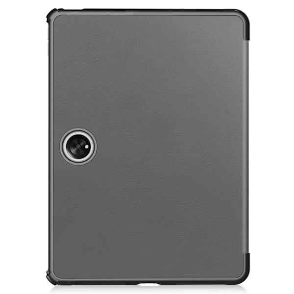 For OnePlus Pad Tri-fold Stativ Våkne / Sove Deksel Tablettveske - Grå Grey