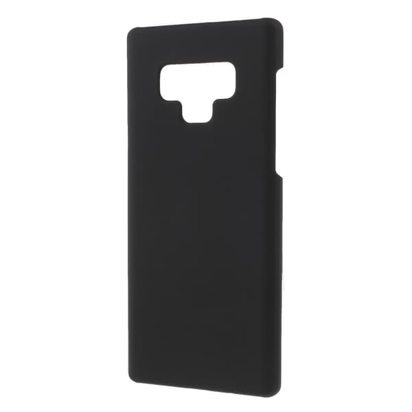 Samsung Galaxy Note 9 Gummiert Hardplastcover - Sort Black
