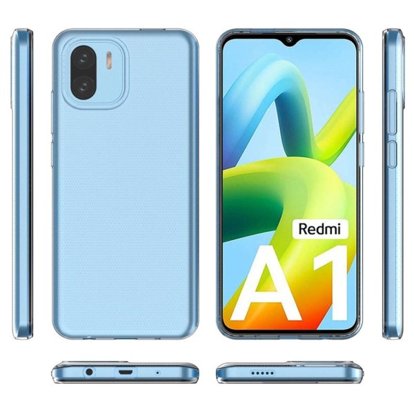Xiaomi Redmi A1 Transparent Soft TPU Phone Case Shell Transparent