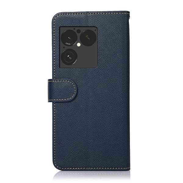 KHAZNEH Plånboksfodral med Stativ för Sony Xperia 1 VIII Blå