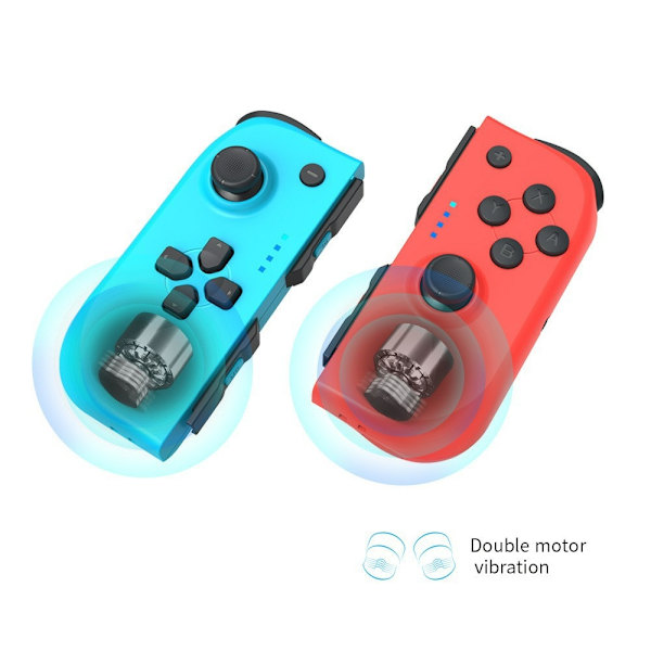 DOBE Bluetooth Joy - pad kompatibel med Nintendo Switch multifärg