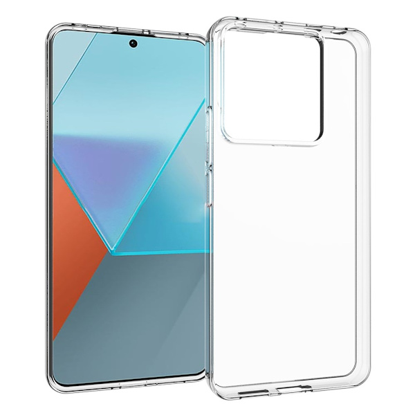 För Xiaomi Redmi Note 13 Pro Fodral TPU Skal Baksida Transparent