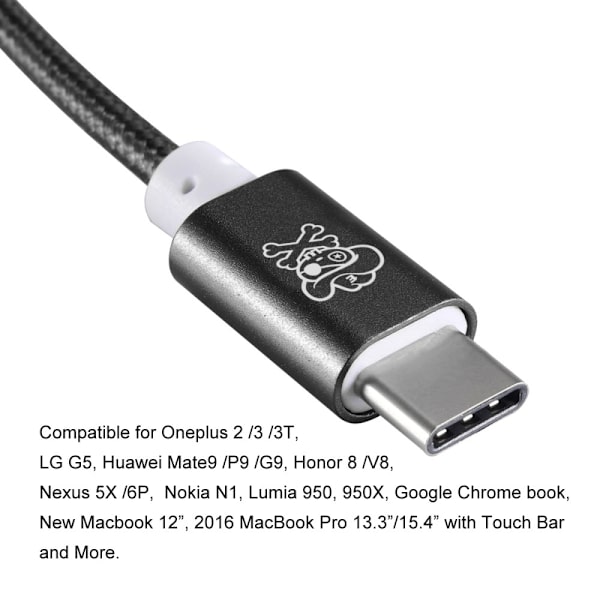 HAT PRINCE USB - C til 3,5 mm lydadapter