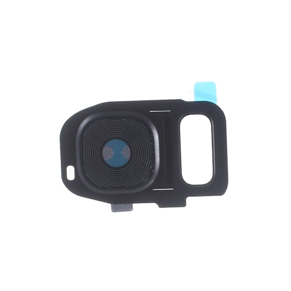 Camera Lens Ring Kansi - Samsung Galaxy S7 / S7 edge - Musta Black