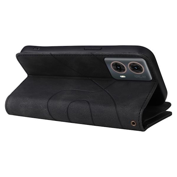 KT Multifunktion Series-5 Til Motorola Moto G85 Telefontaske Black