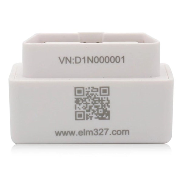 V01 OBD2 auton vikadiagnoositesteri Bluetooth elm327 koodinlukij White