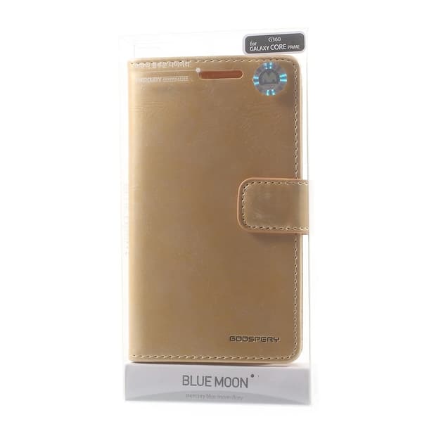MERCURY GOOSPERY Sininen Moon Samsung Galaxy Core Prime - Kulta Gold