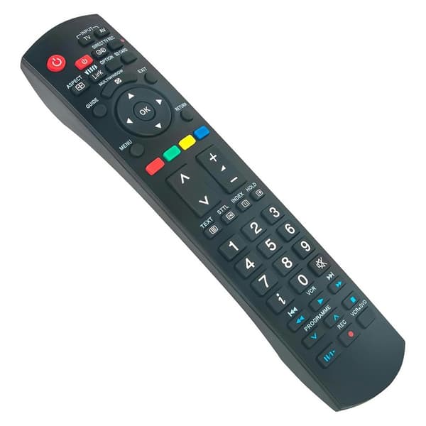 Fjernkontrollerstatning for N2QAYB000114 For Panasonic TV Black
