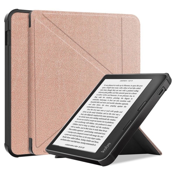 Fodral till Kobo Libra 2 eReader läsplatta - Guld Guld