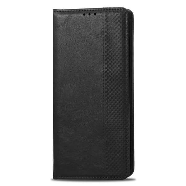 Vintage tegnebog taske til Xiaomi 12 Black
